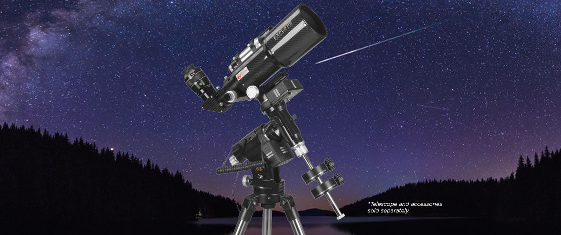 iEXOS-100-2 PMC-Eight Equatorial Tracker System / 2022 Models Connect Now By WiFi & Bluetooth® * Telescope and accessories sold separately