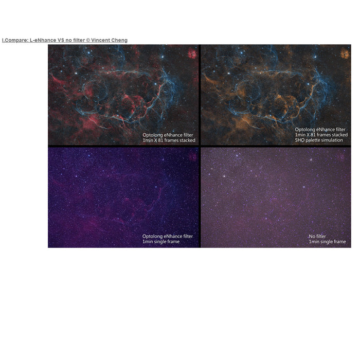 OPTOLONG 2" L-eNhance Deep-Sky Light Pollution Filter