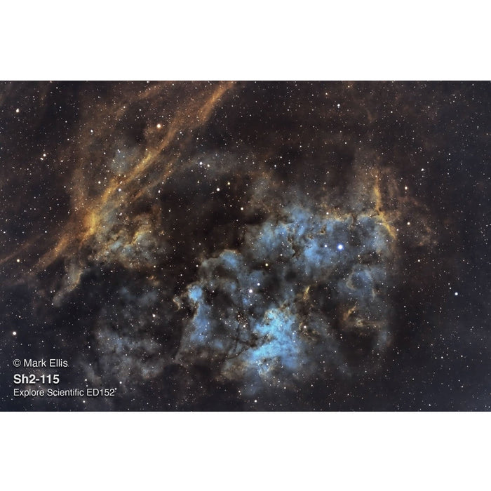 Explorez le télescope de triplet ED152 ED152 en fibre de carbone - TED15208CF-HEX33