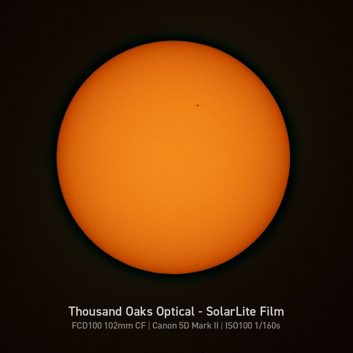 Sun Catcher Variable Large Aperture Solar Filter