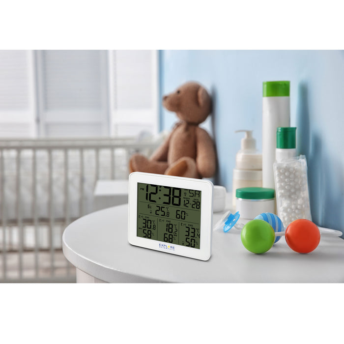 Explore Scientific Radio Weather Station with Temperature and Humidity
