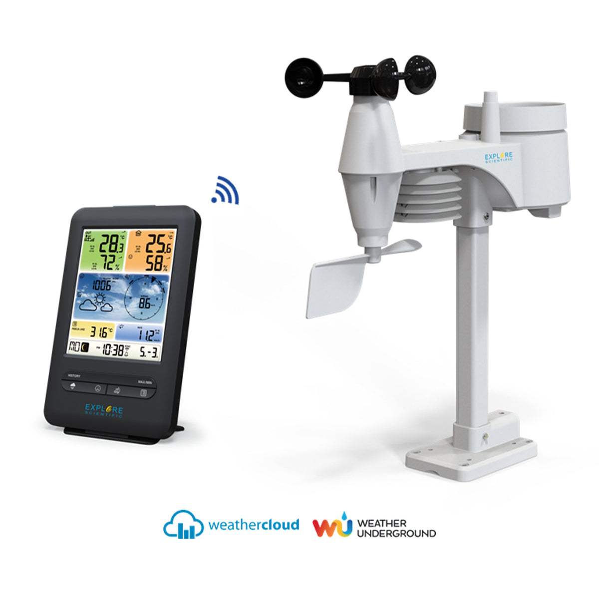 La Crosse Technology Wireless WiFi Professional Weather Station