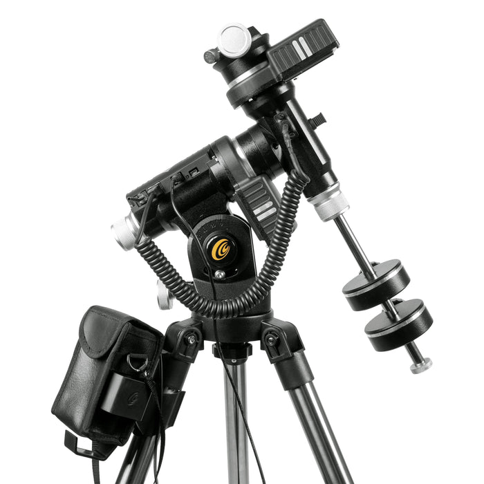 Esplora il telescopio rifrattore a doppietto Firstlight 102mm con IEXOS-100 PMC-OIGHT Equatorial Tracker System